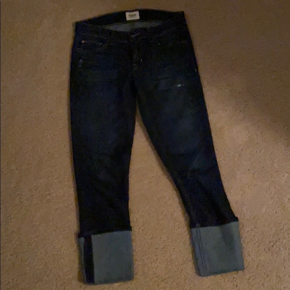 Hudson cropped jeans